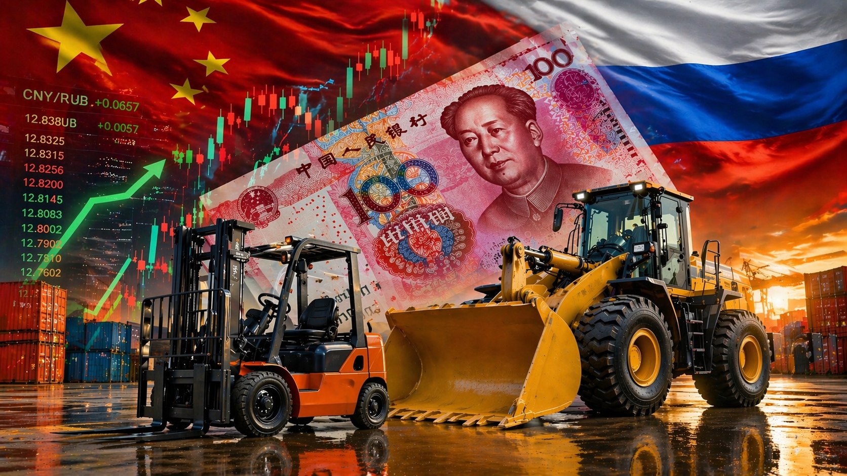 Как курс юаня меняет рынок спецтехники в России